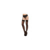 Bas nylon noirs coutures pour jarretelles 